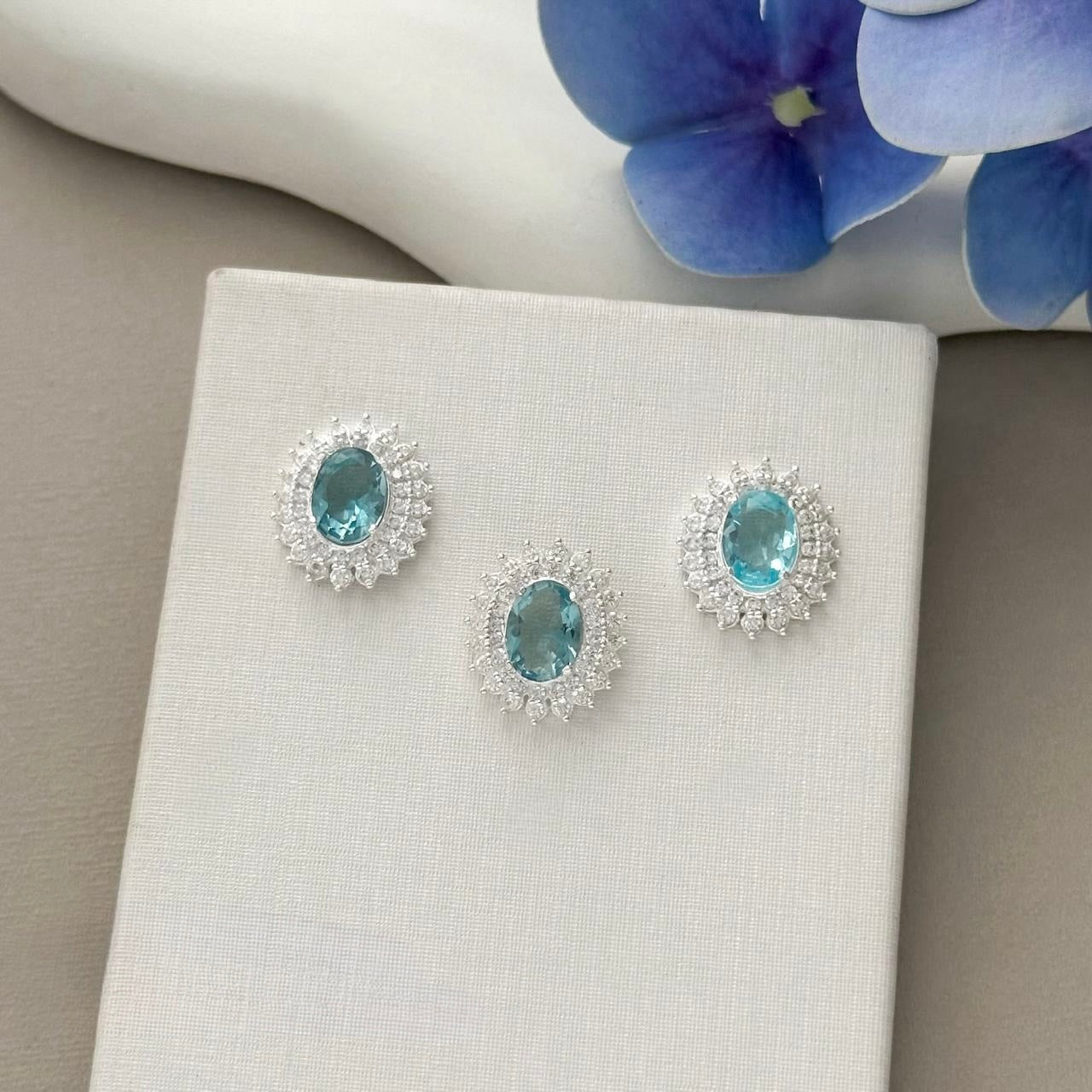 Conjunto | Azul-turquesa
