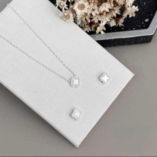 Conjunto | Trevos estilo Van Cleef